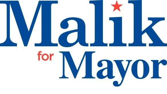 Malik for Mayor Logo