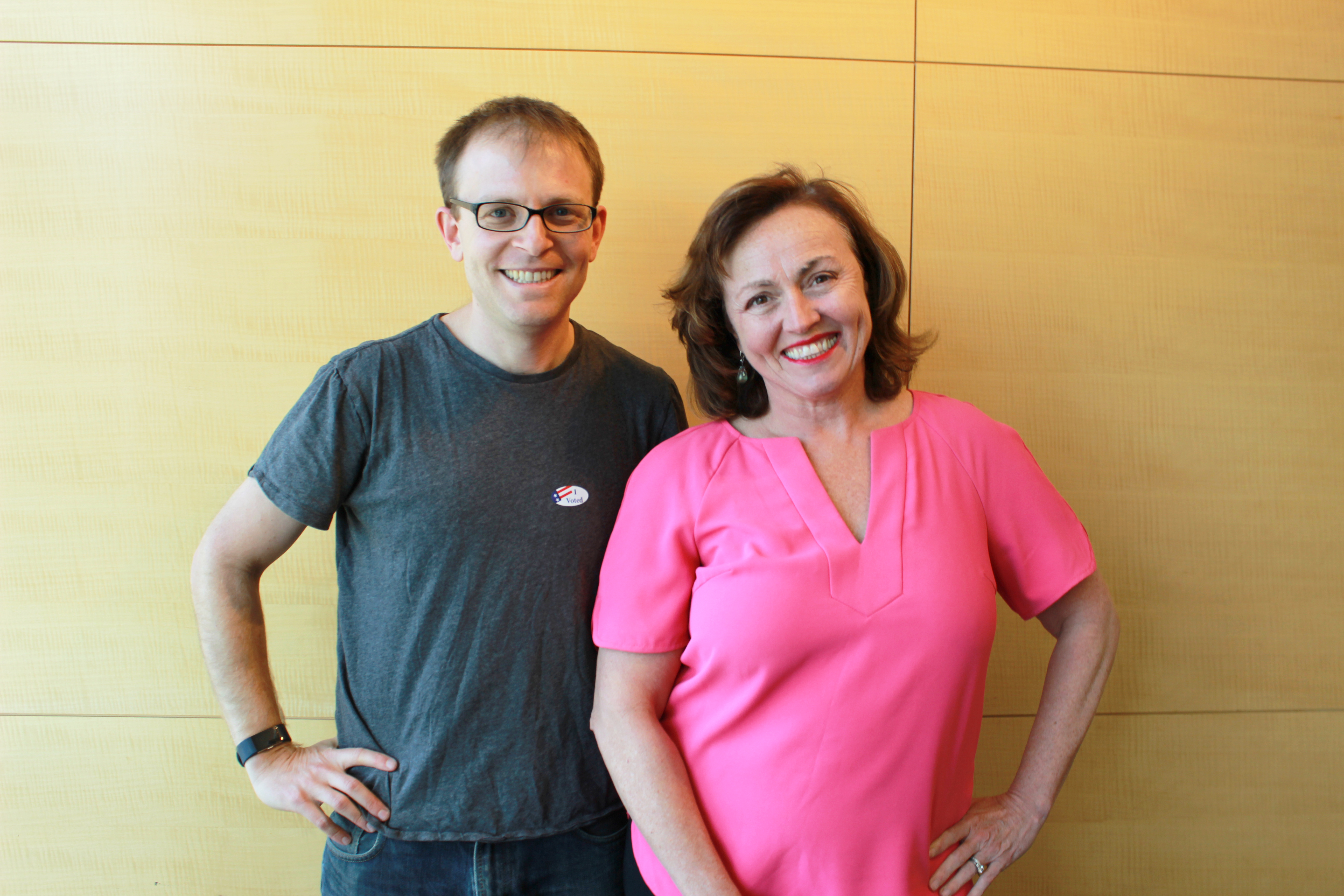 Mike Greenfield and Pat Reilly, cofounders of Change Research